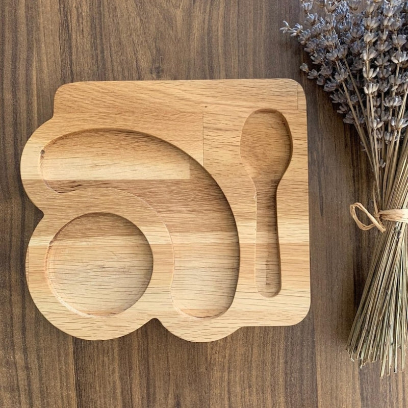 Wooden Coffee Snacks Serving Tray