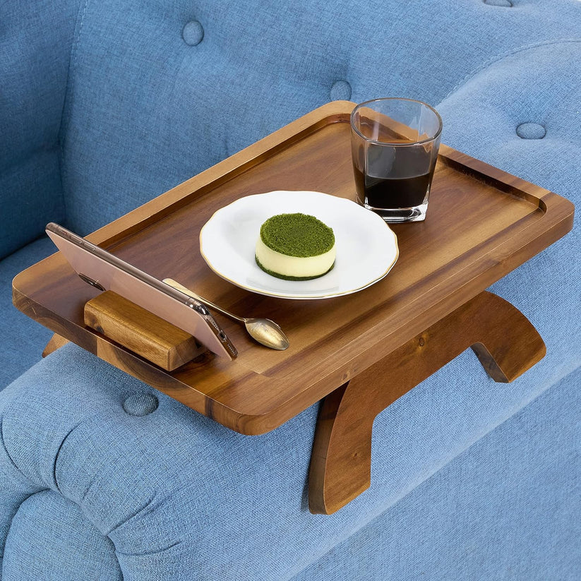 Versatile Sofa Armrest Tray
