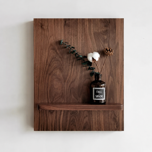 Walnut Electricity Meter Box Cover