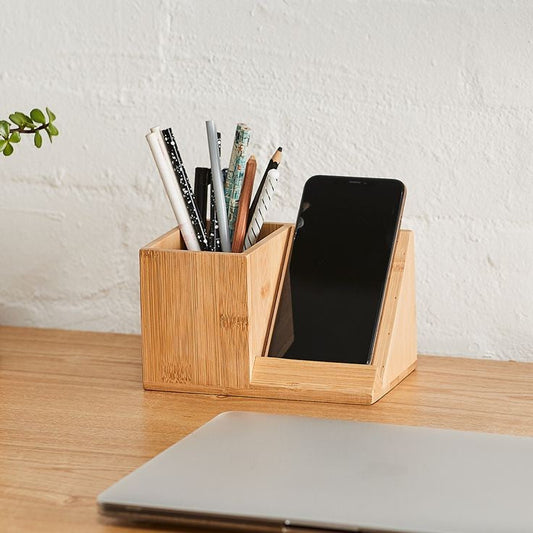 Wooden Pen Holder