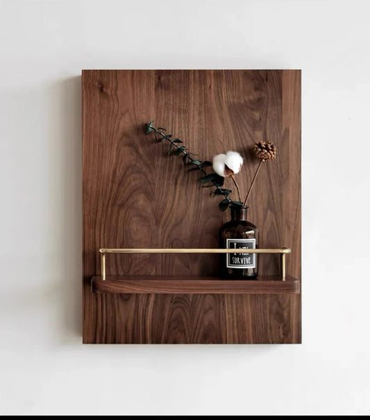 Walnut Electricity Meter Box Cover