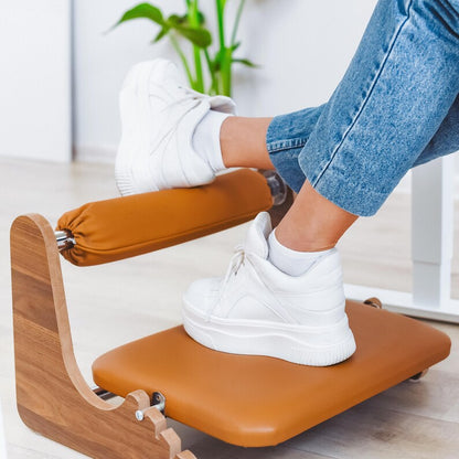 Adjustable Ergonomic Under Desk Footrest for Office & Home