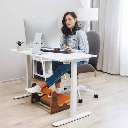 Adjustable Ergonomic Under Desk Footrest for Office & Home