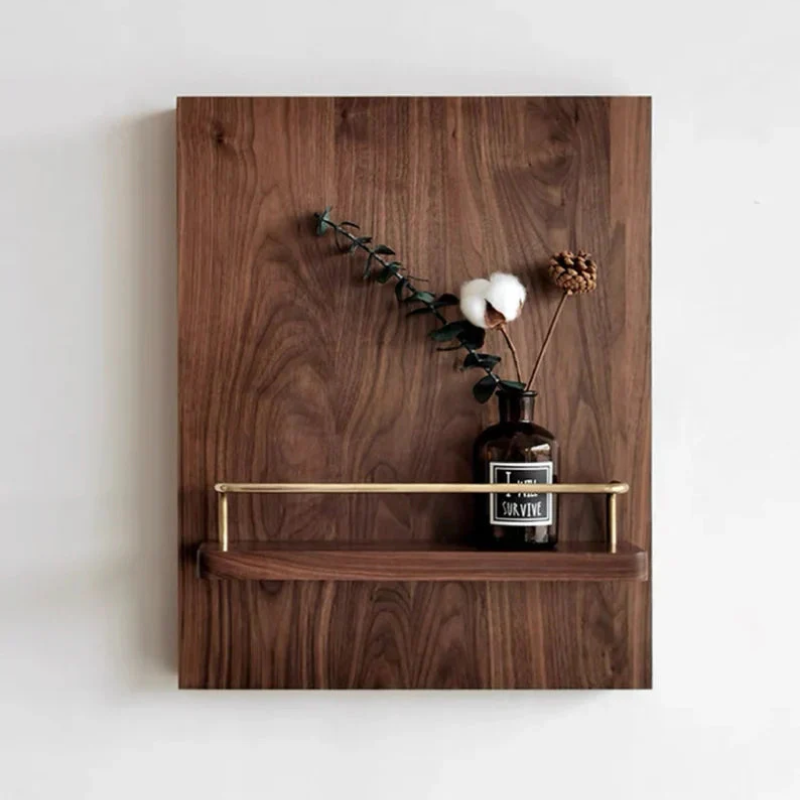 Walnut Electricity Meter Box Cover