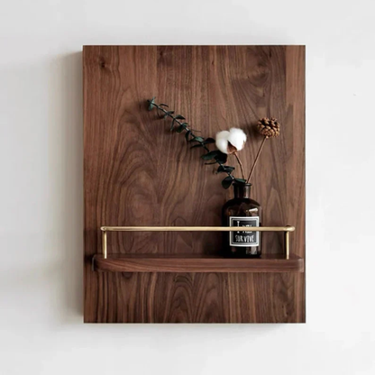 Walnut Electricity Meter Box Cover